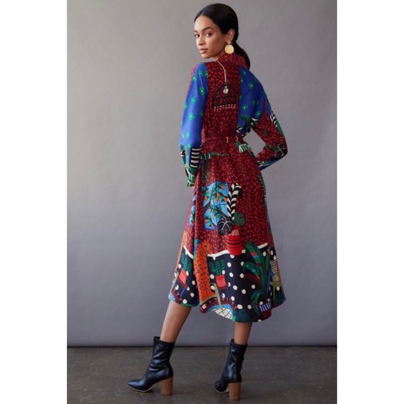 NWT ANTHROPOLOGIE FARM RÍO GEORGIA SHIRTDRESS - Picture 2 of 11